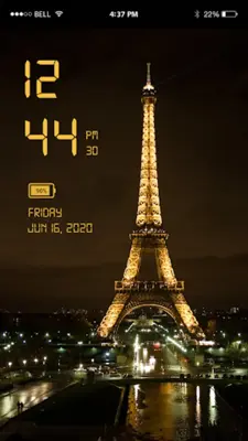 LED Digital Clock Alarm Clock android App screenshot 1