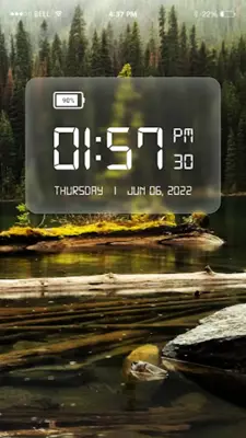 LED Digital Clock Alarm Clock android App screenshot 3