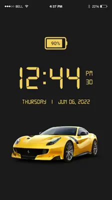 LED Digital Clock Alarm Clock android App screenshot 4